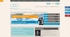 Desktop Screenshot of ceo-worldwide.com